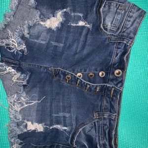 Papaya High Waist shorts